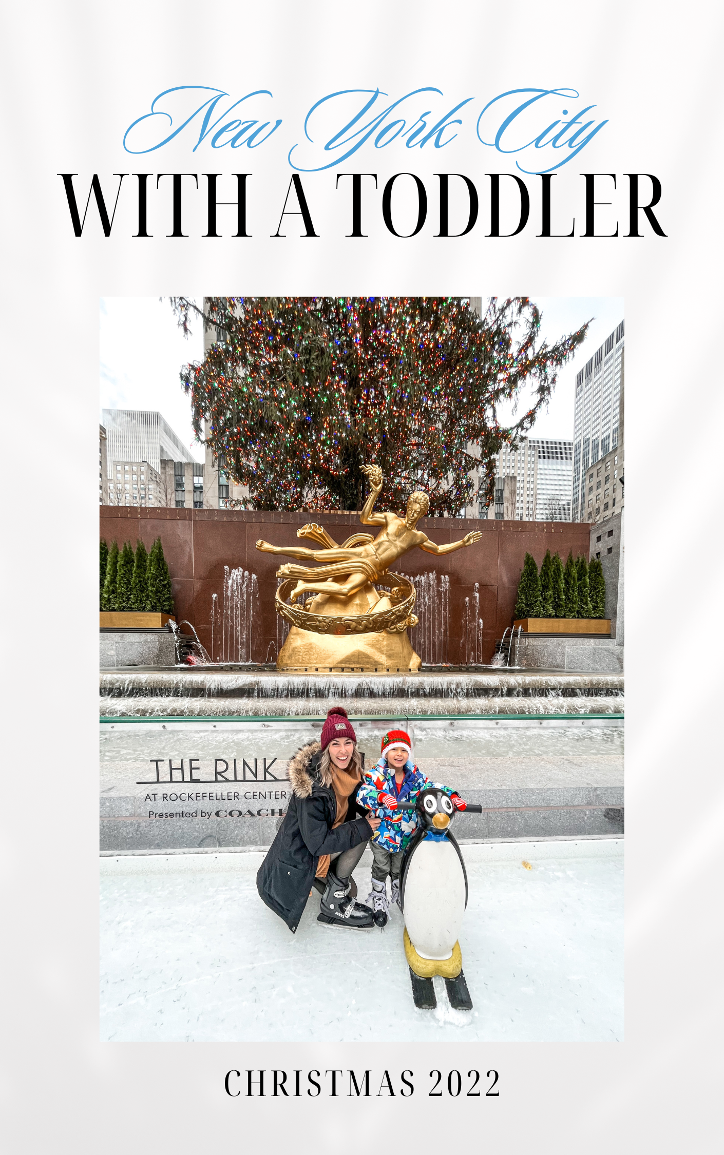 Christmas in New York City with a Toddler