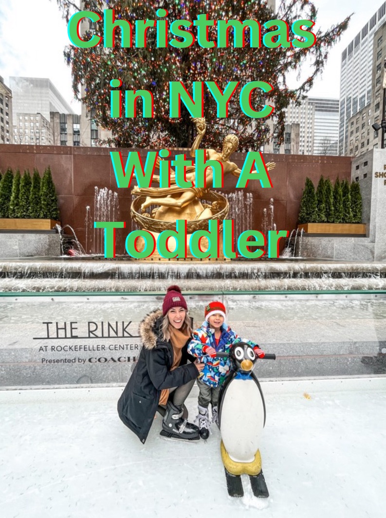 Christmas in New York City with a Toddler